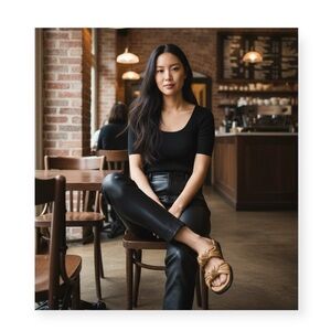 new Dear Francis 𒀭 Tye Leather Knots Slide Sandals 𒀭 Natural Tan 𒀭 39 8M 8.5M